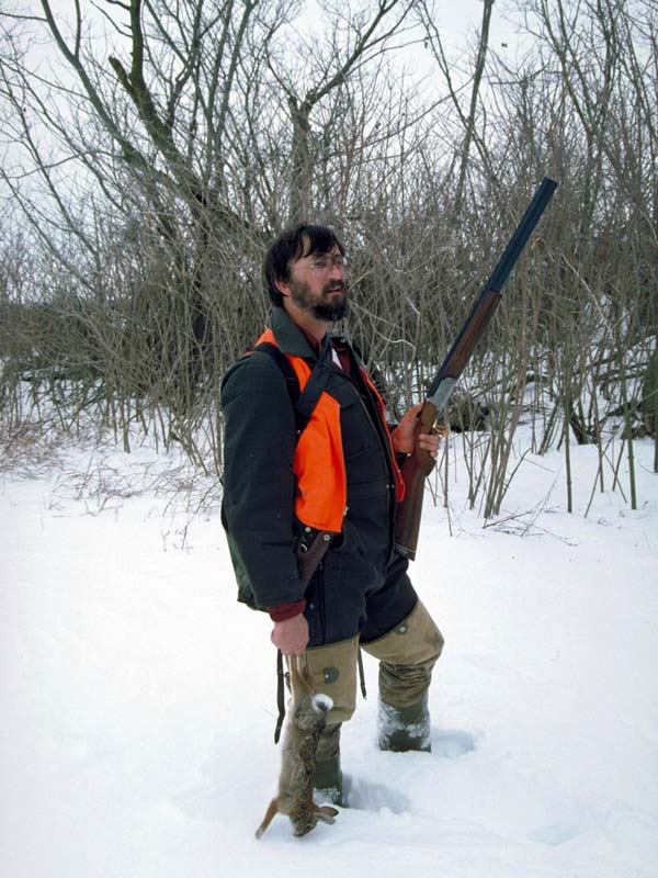 wintry days offer best rabbit hunting